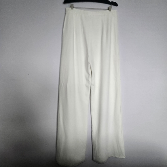 Lulus Amor And Beyond Ivory One-shoulder Two-piece Jumpsuit White - Size L - Picture 5 of 8